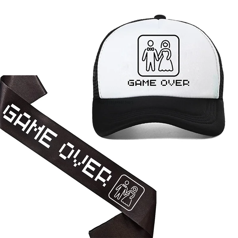Party Games Bachelorette - العريس لتكون وشاح لعبة على قبعة
