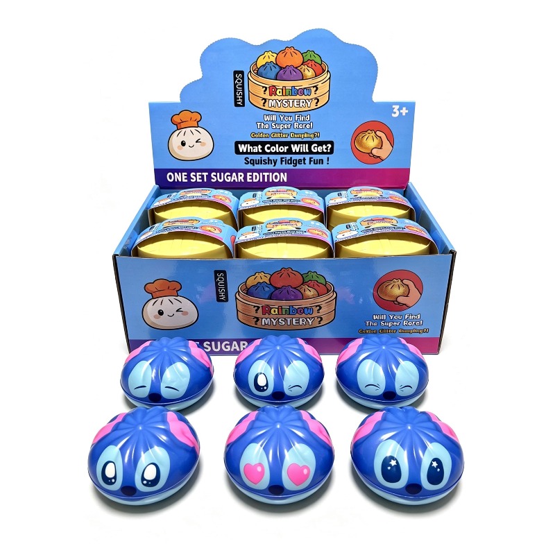 Party Games Kids Birthday - لعبة صندوق المفاجآت ستيتش متعددة الأوجه،