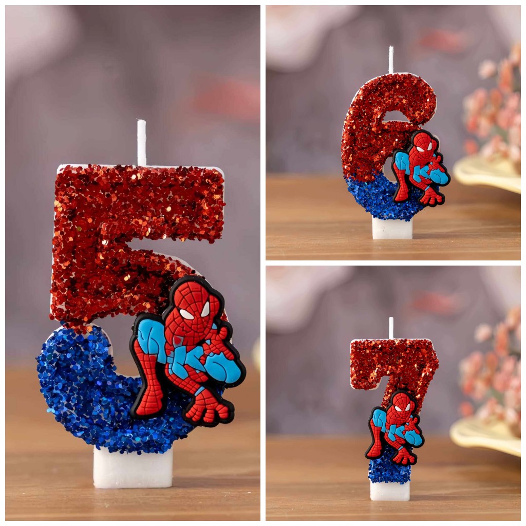 شموع على شكل شخصيات الأبطال ال - مراجعة Party Games Kids Birthday وسعره