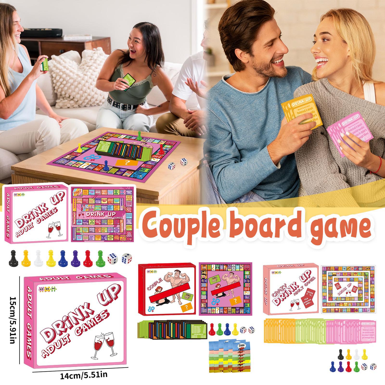 لعبة لوحة مكتب للأزواج مناسبة  - مراجعة Play Friends Party Games وسعره