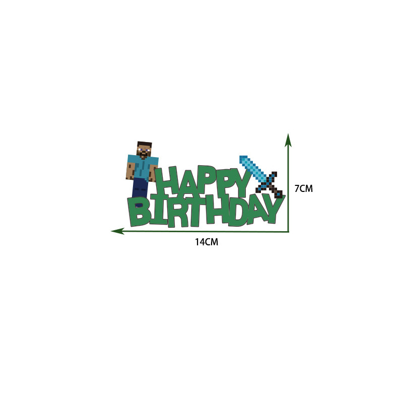    38 قطعة في المجموعة لتزيين - مراجعة Party Games Minecraft وسعره