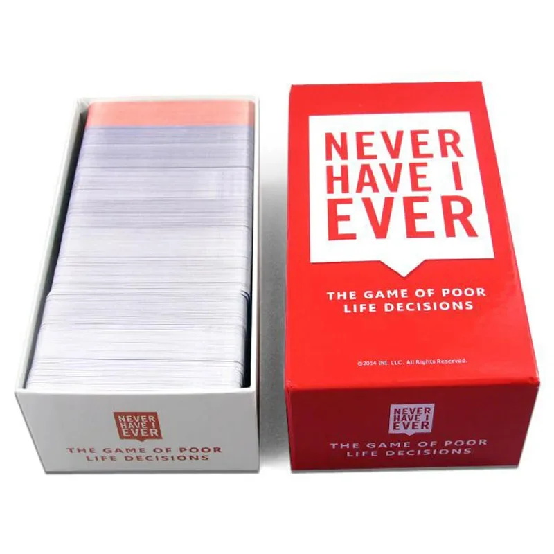مجموعة ميجا مجموعة تمديد ألعاب - مراجعة Party Games Never Have I Ever وسعره
