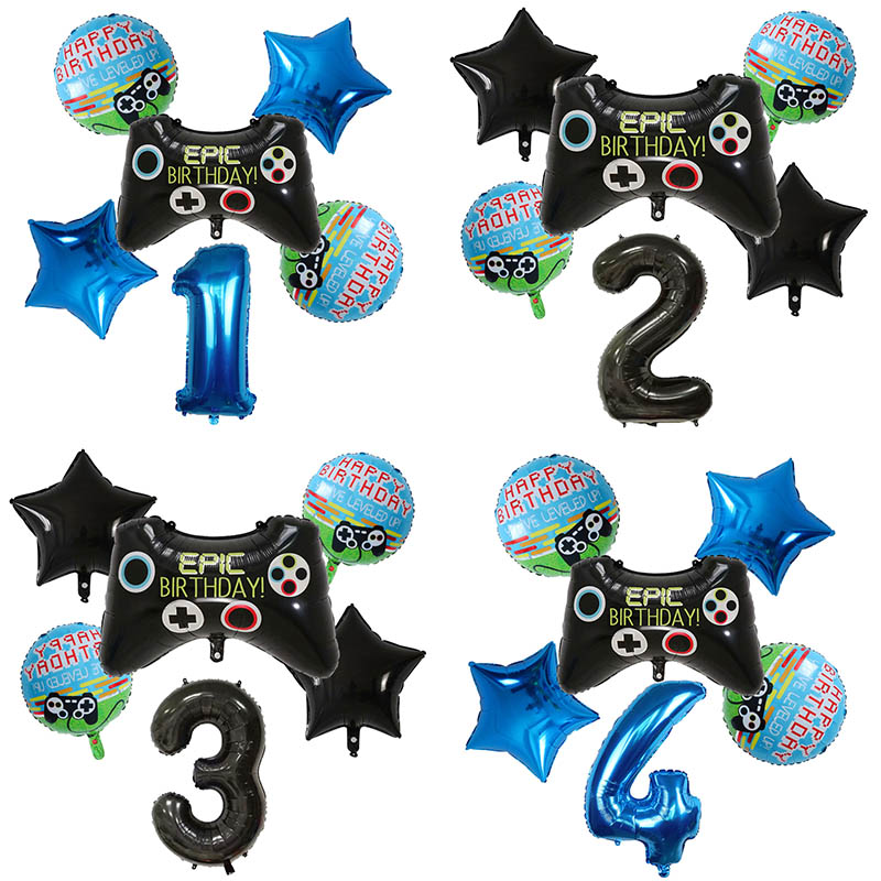 6 قطع بالونات هيليوم على شكل ي - مراجعة Party Games Kids Birthday وسعره