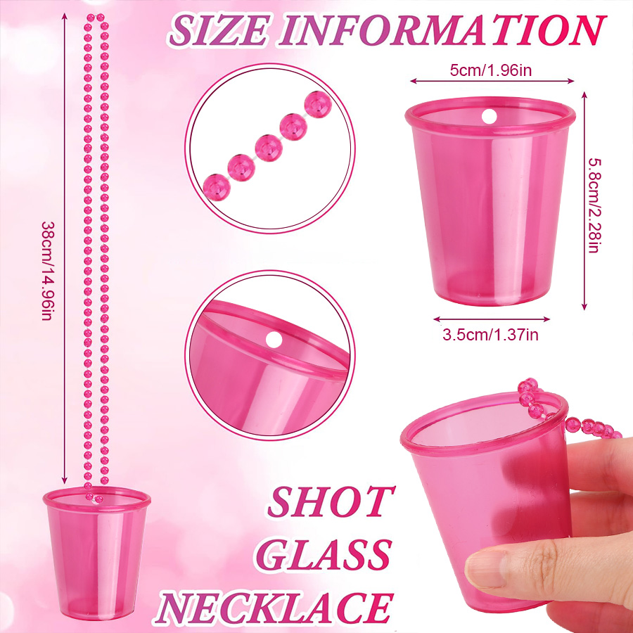 12 قطعة كأس شوت بلاستيكي بتصمي - مراجعة Party Games Bachelorette وسعره