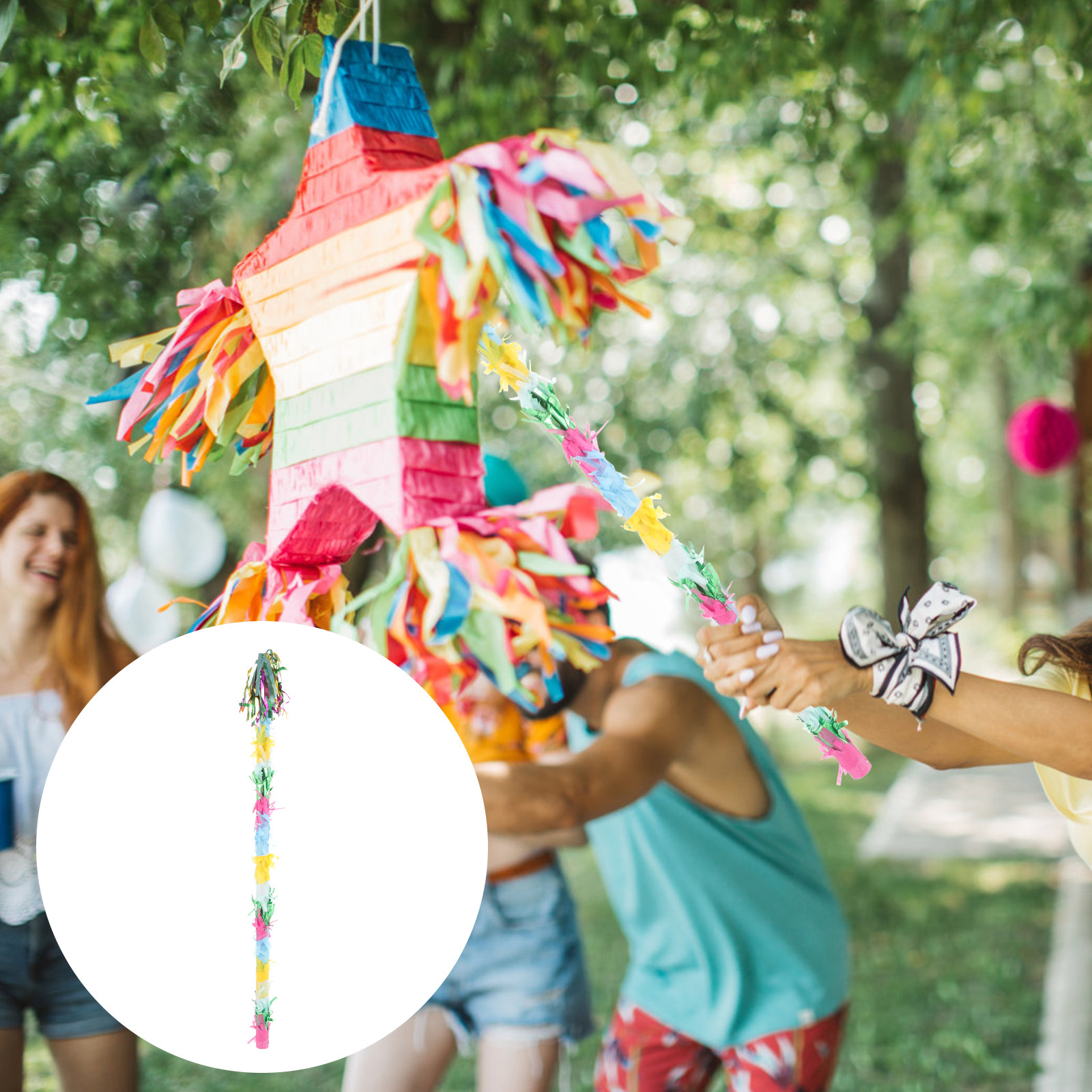 عصا تكسير البينياتا خفيفة الوز - مراجعة Party Games Kids Birthday وسعره