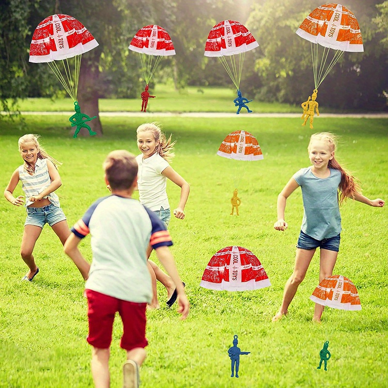 10/100 قطعة ألعاب المظلة للأطف - مراجعة Party Games Ideas For Kids وسعره