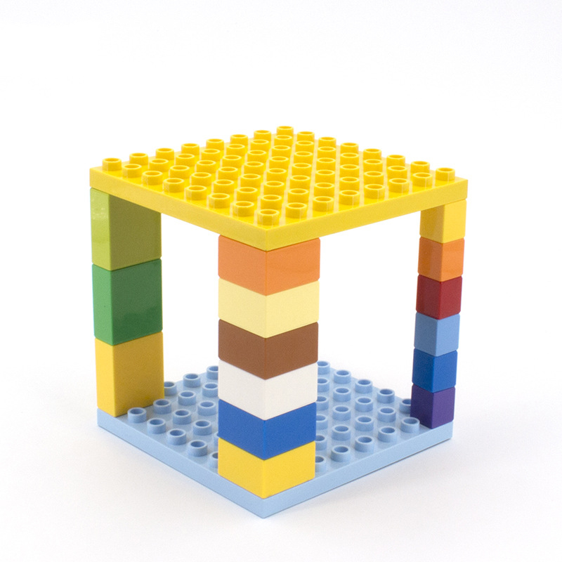 مكعبات بناء كبيرة لوحة قاعدة م - مراجعة Lego Set Creator وسعره
